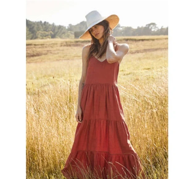 chinese dress ladies AUGUSTE LORETTA MAXI DRESS – Corner Surf Shop